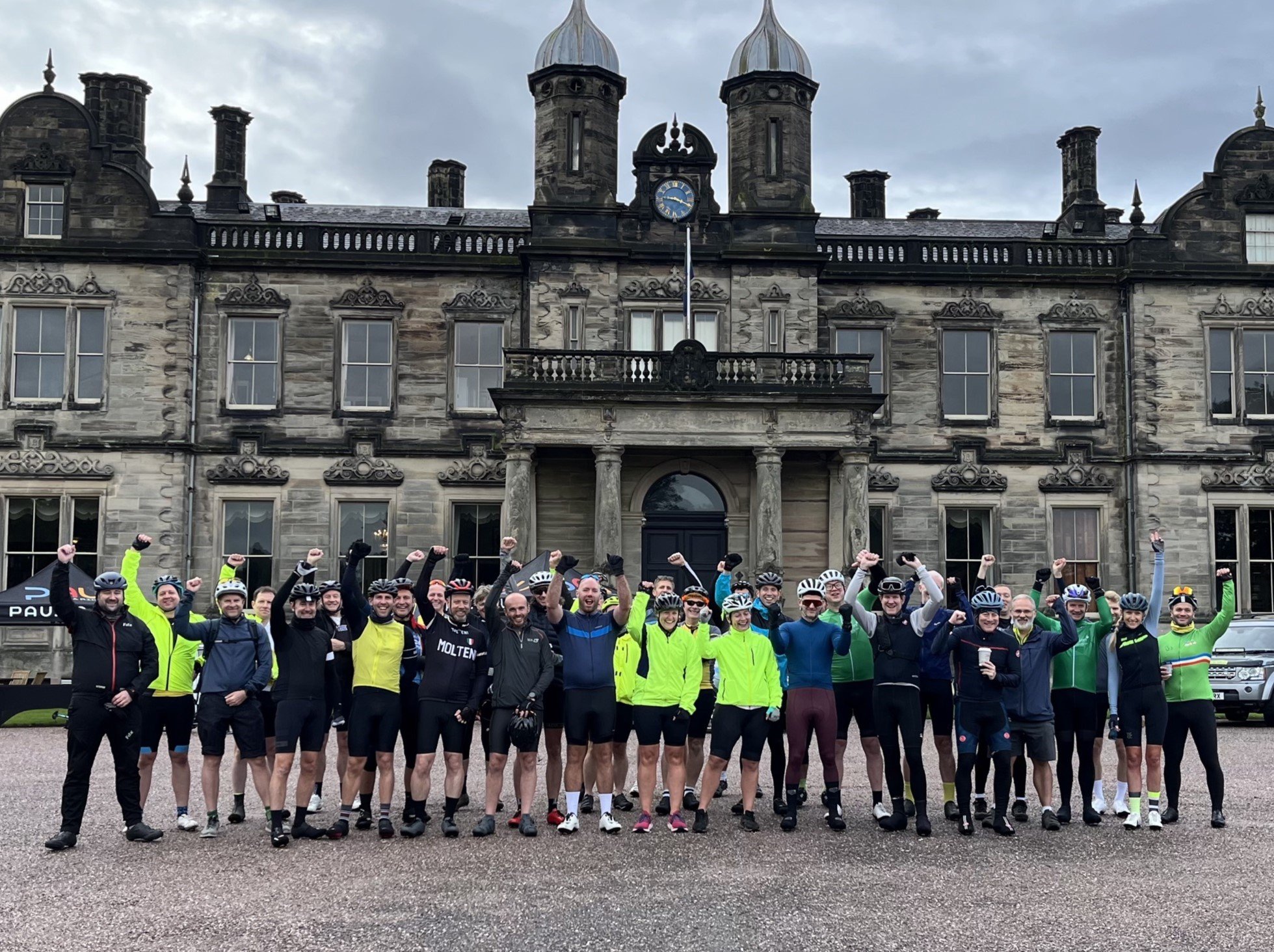 Tour de Gateley 2024 cohort photo