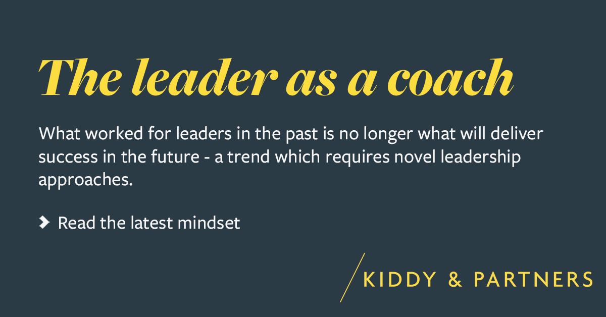 The leader as a coach - Gateley