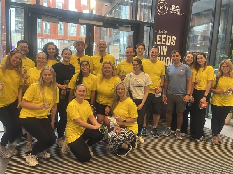 Legal Walk team photo