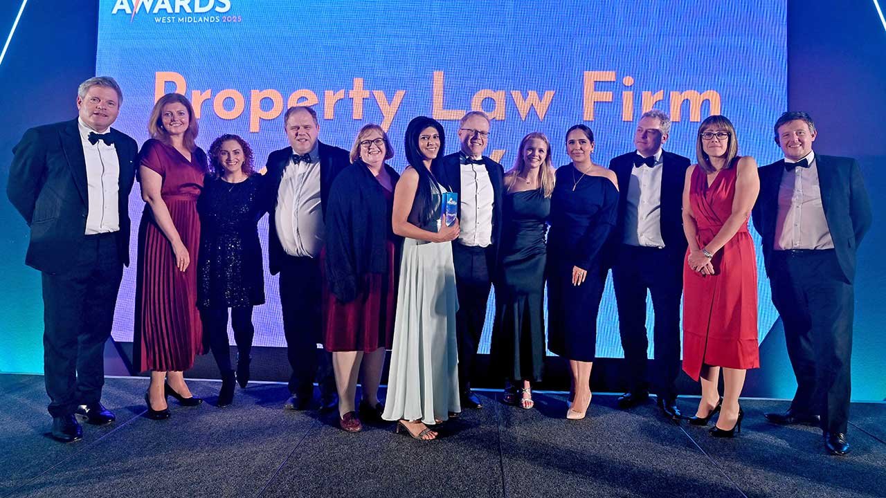 Gateley Legal crowned Property Law Firm of the Year