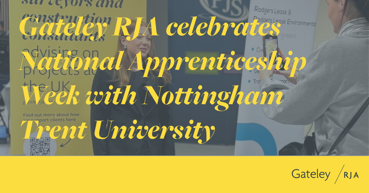 Gateley RJA celebrates National Apprenticeship Week with Nottingham ...