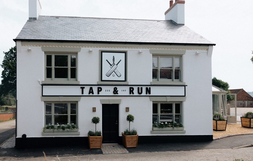 Completion of £1.3m rebuild for the Tap and Run pub and restaurant