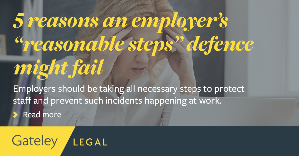 Discrimination and harassment: 5 reasons an employer’s “reasonable ...
