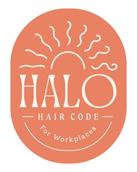 Halo hair code logo