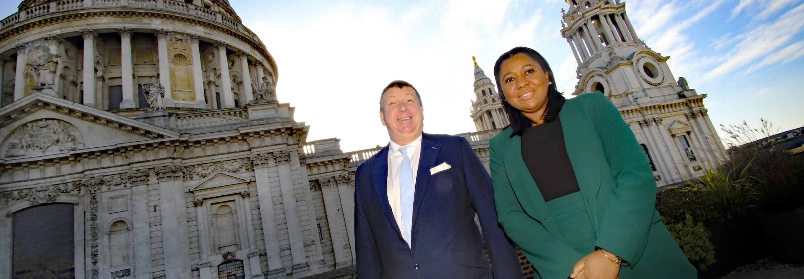 Photo of Perenami Momodu with Richard Healey