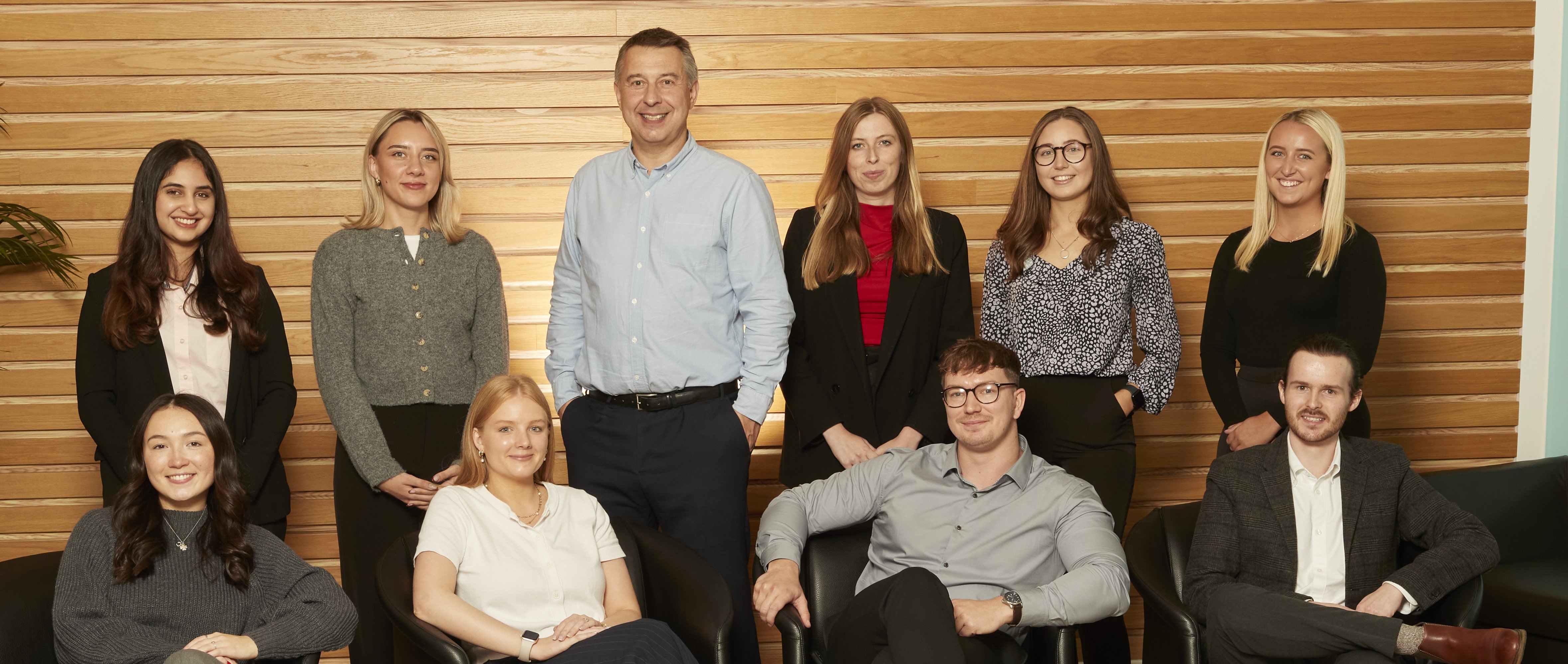 Photo of new staff in Nottingham 2024