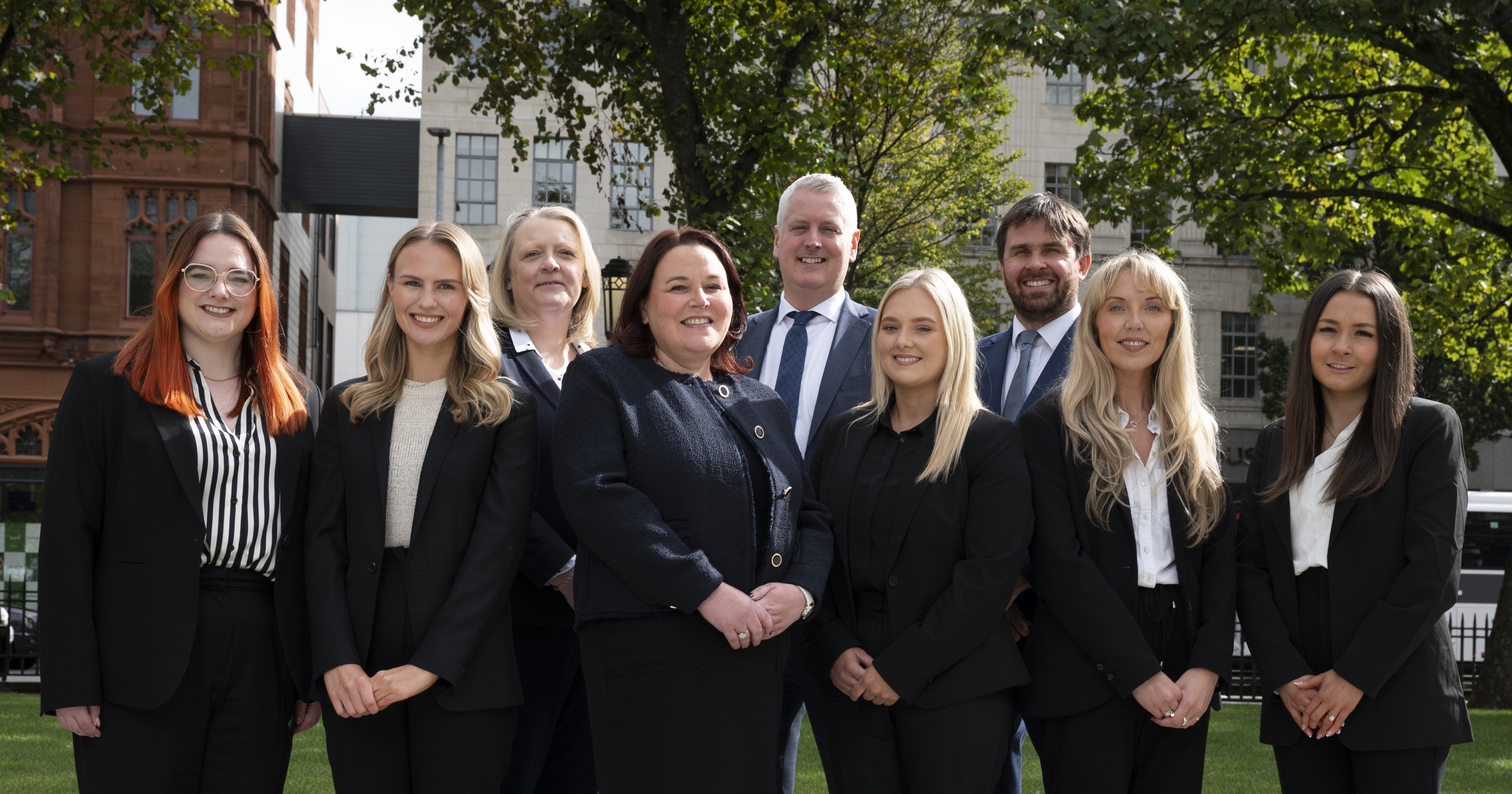 Photo of new hires in Belfast 2024