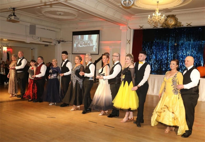 Photo of charity dancing event