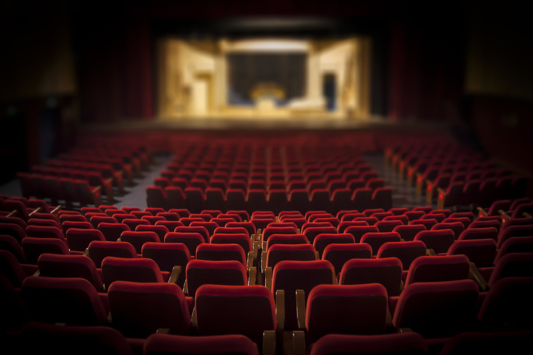 Image of empty theatre