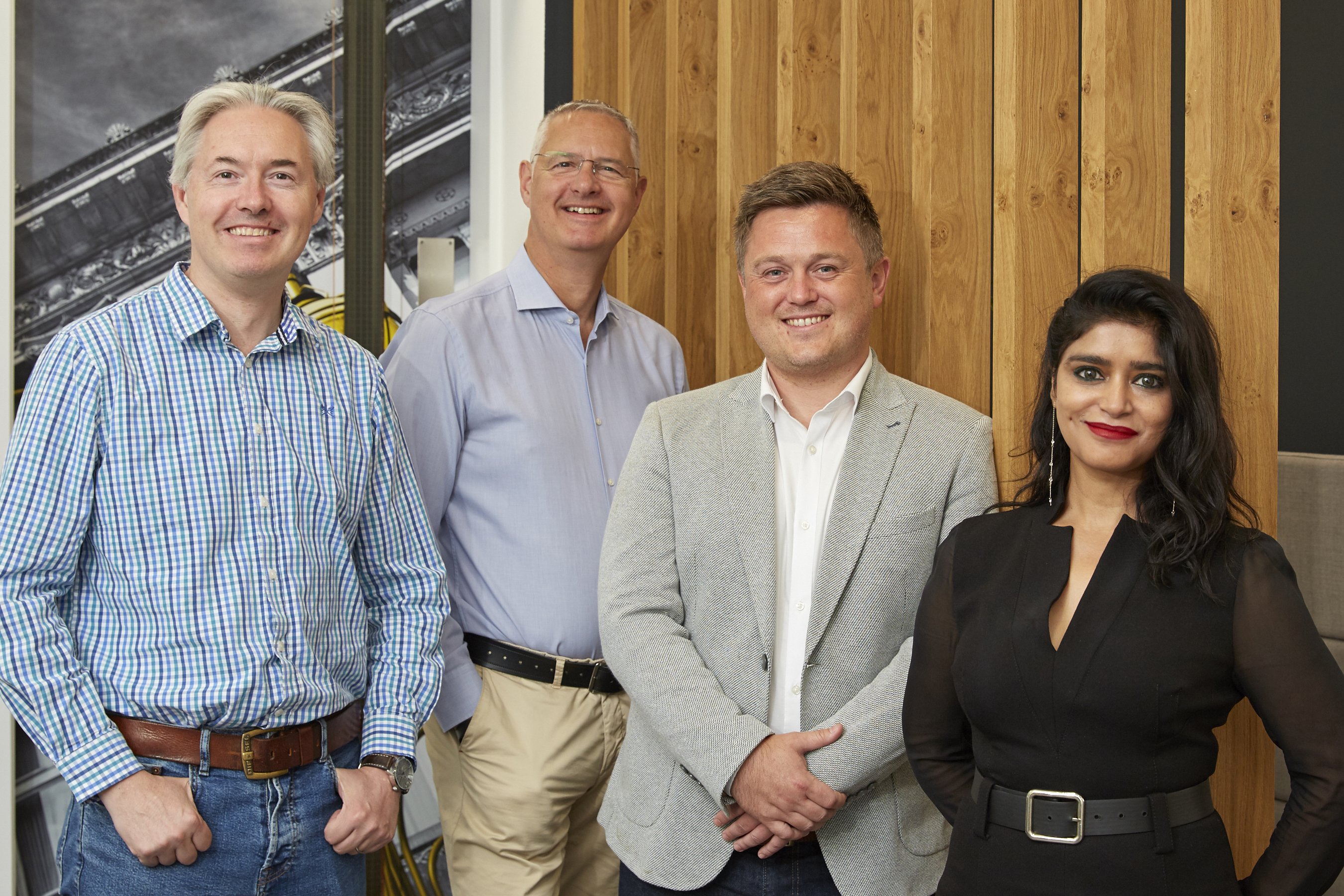 Marcus Wright Bernhard Gilbey Dan Kendall and Shahnaz Sharif