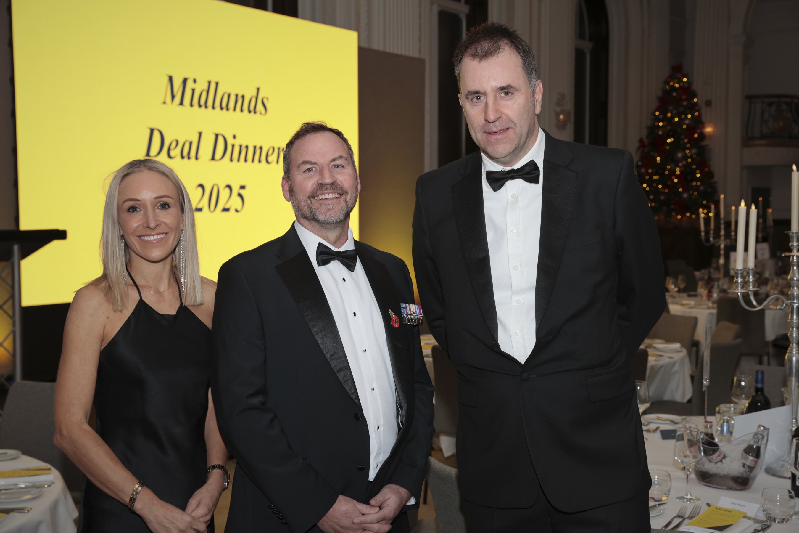 Photo of Gateley Legal partners at Deal Dinner 2025