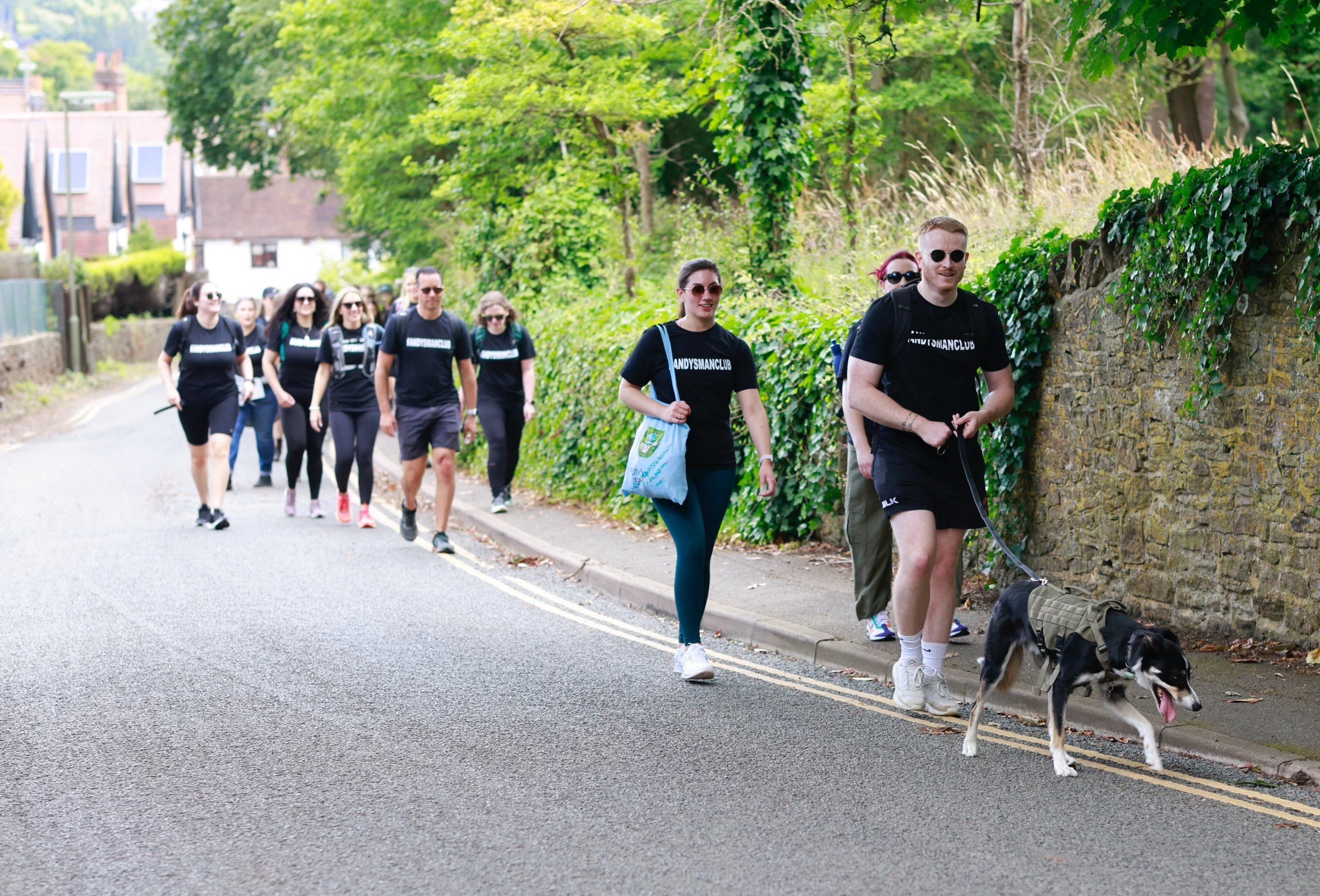 Photo team of Gateley team charity walk