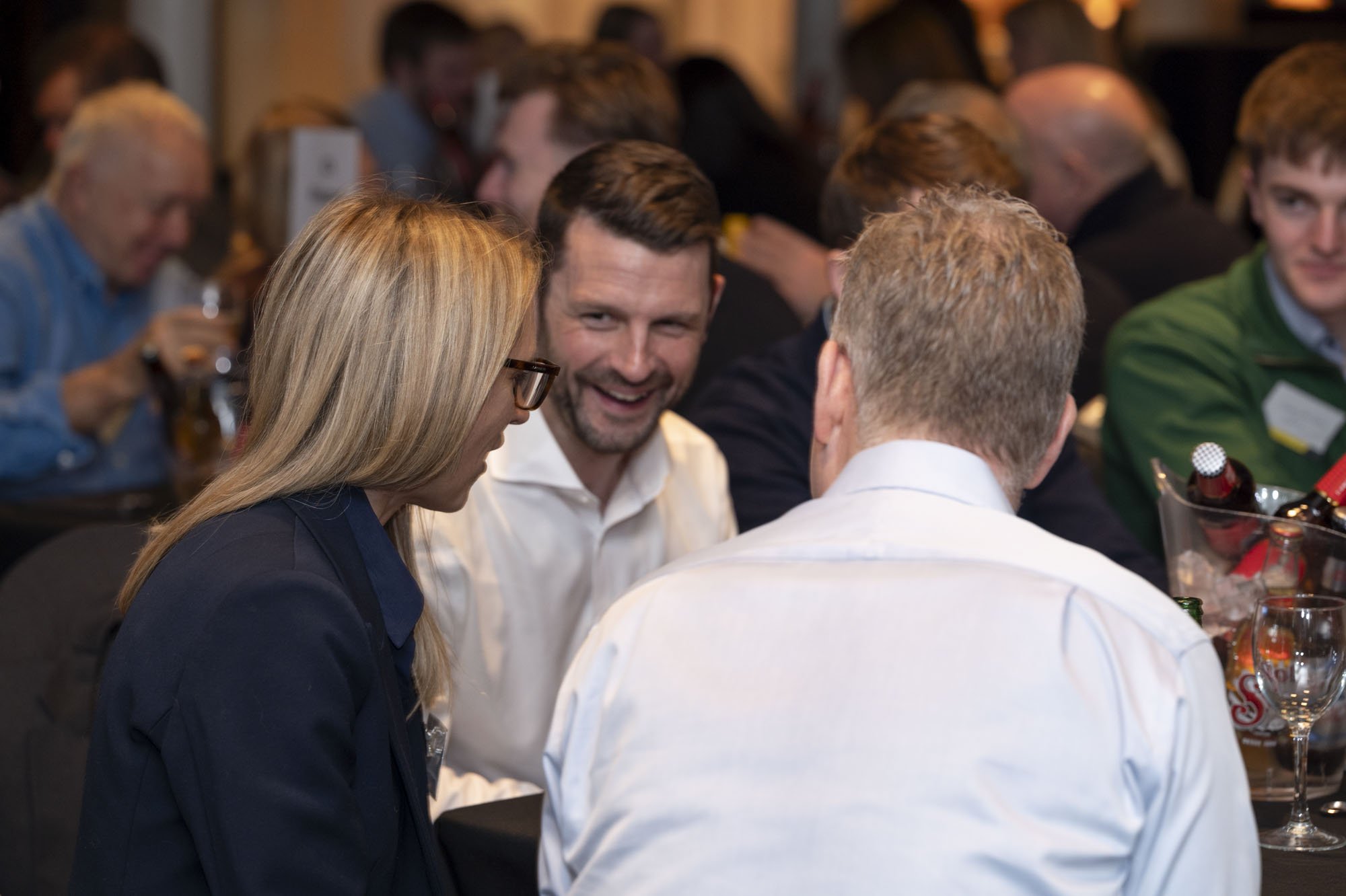 Team members during the quiz