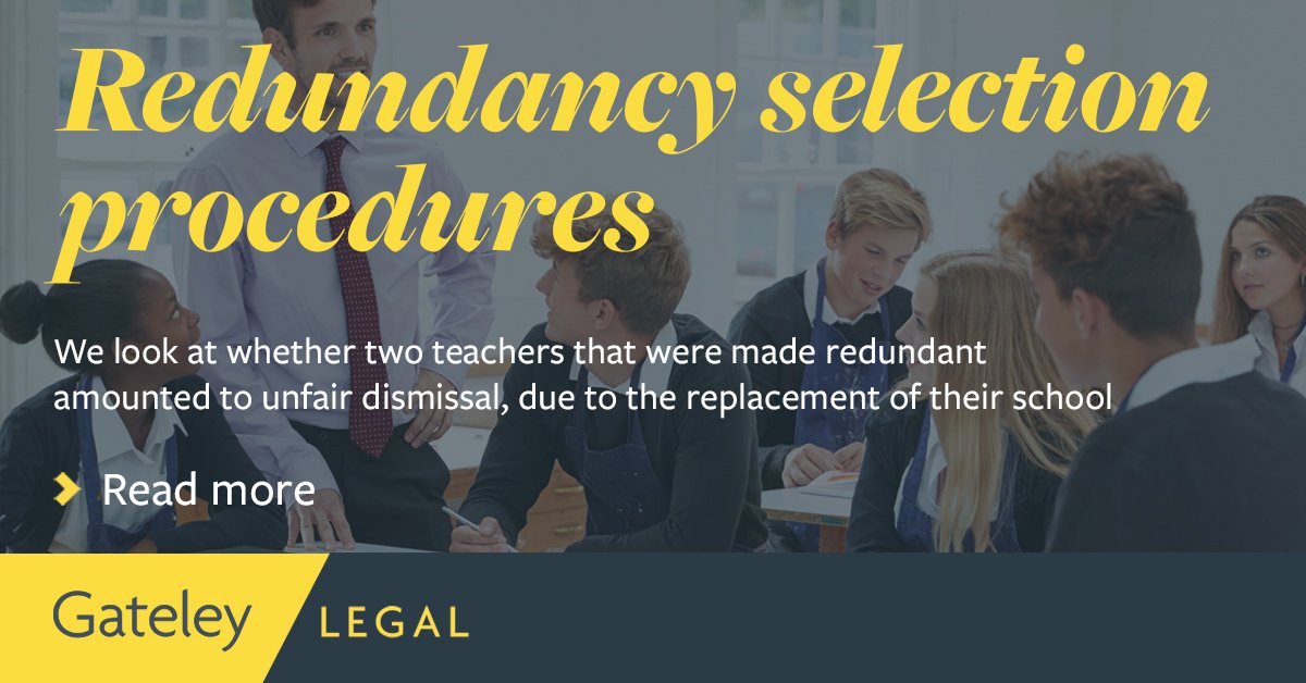 Redundancy Selection Procedures Gateley