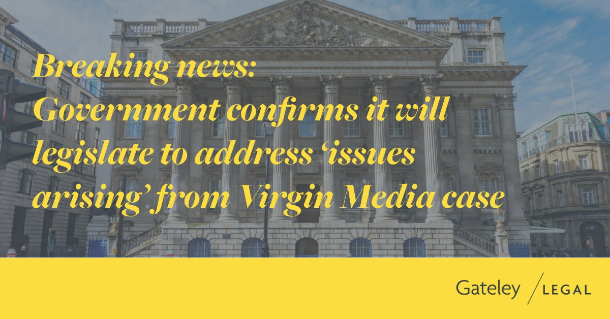 Breaking news: Government confirms it will legislate to address ‘issues ...