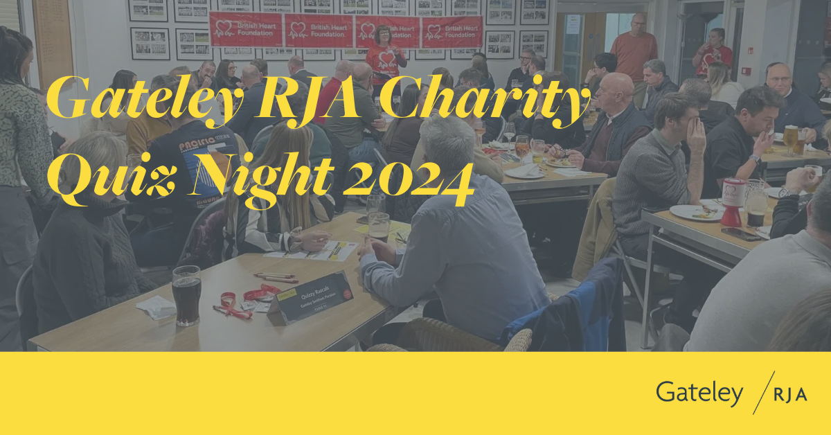 Gateley RJA Charity Quiz Night 2024 - Gateley