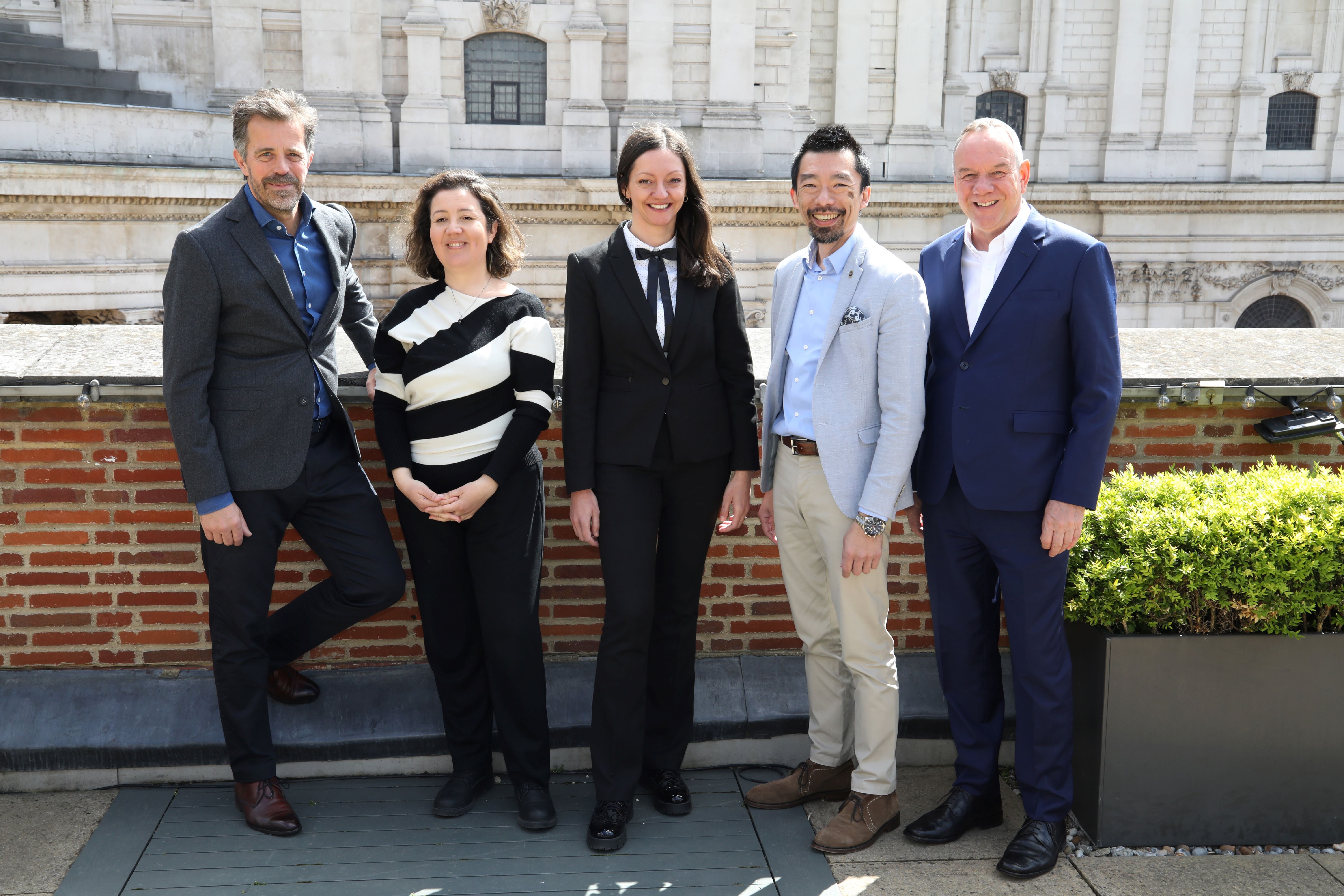 Photo of Anthony Meaden, Simona Pala, Zorana Randelovic, Kenneth Lo and Simon Dewar