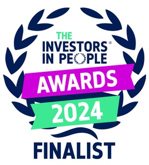 Investors in People Awards 2024 Finalist logo