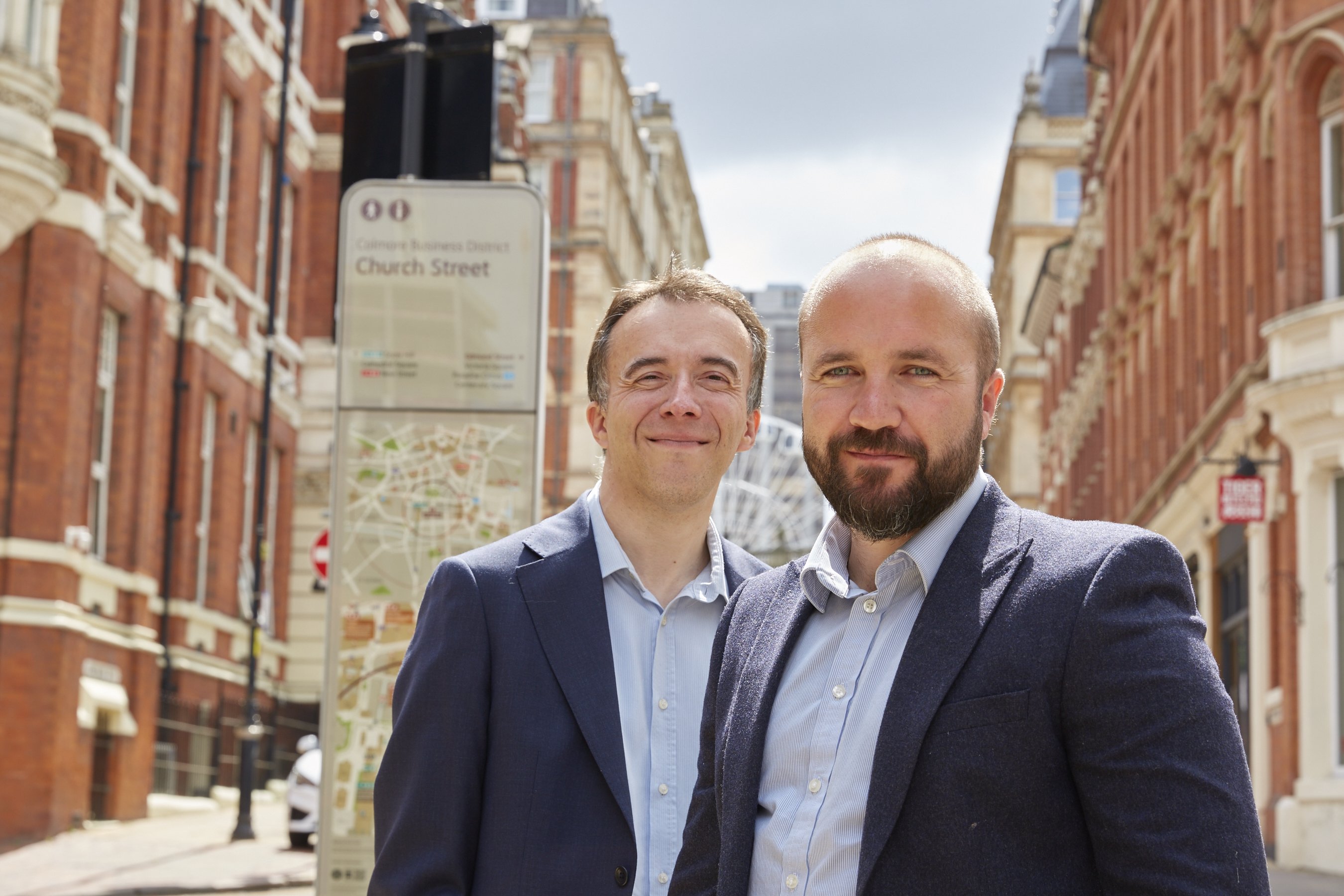 Photo of David Kellaway and Alex Wright