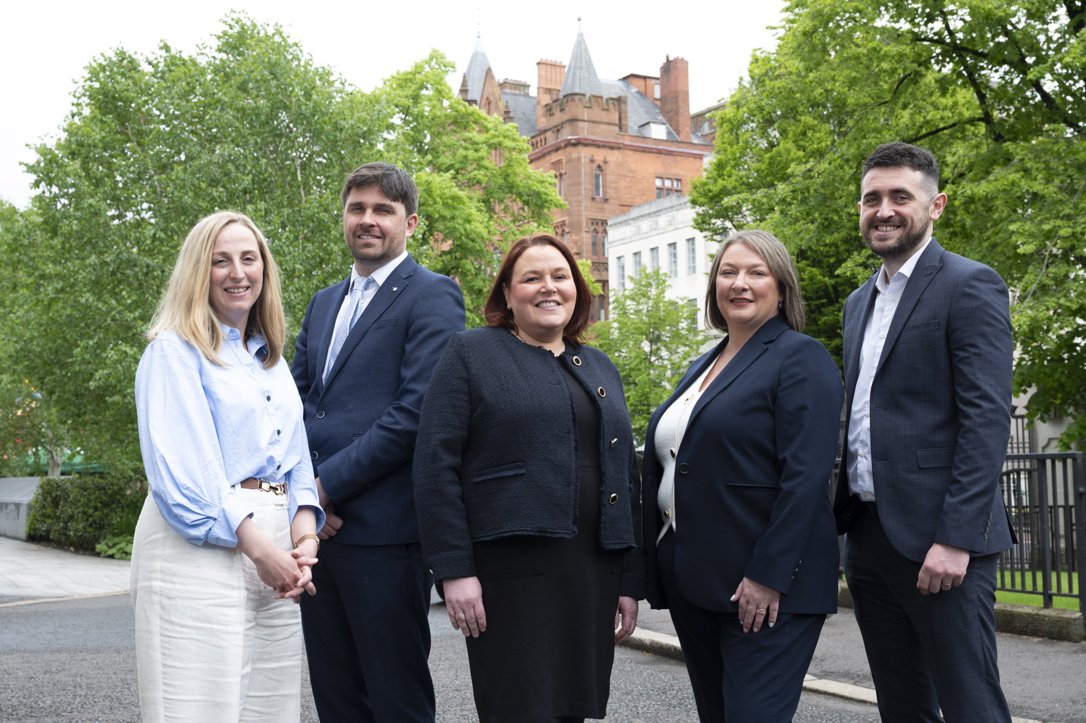 Photo of Clare McWilliams, Jonathan Jackson, Alison Reid, Stacey Ferguson and Charlie Blair