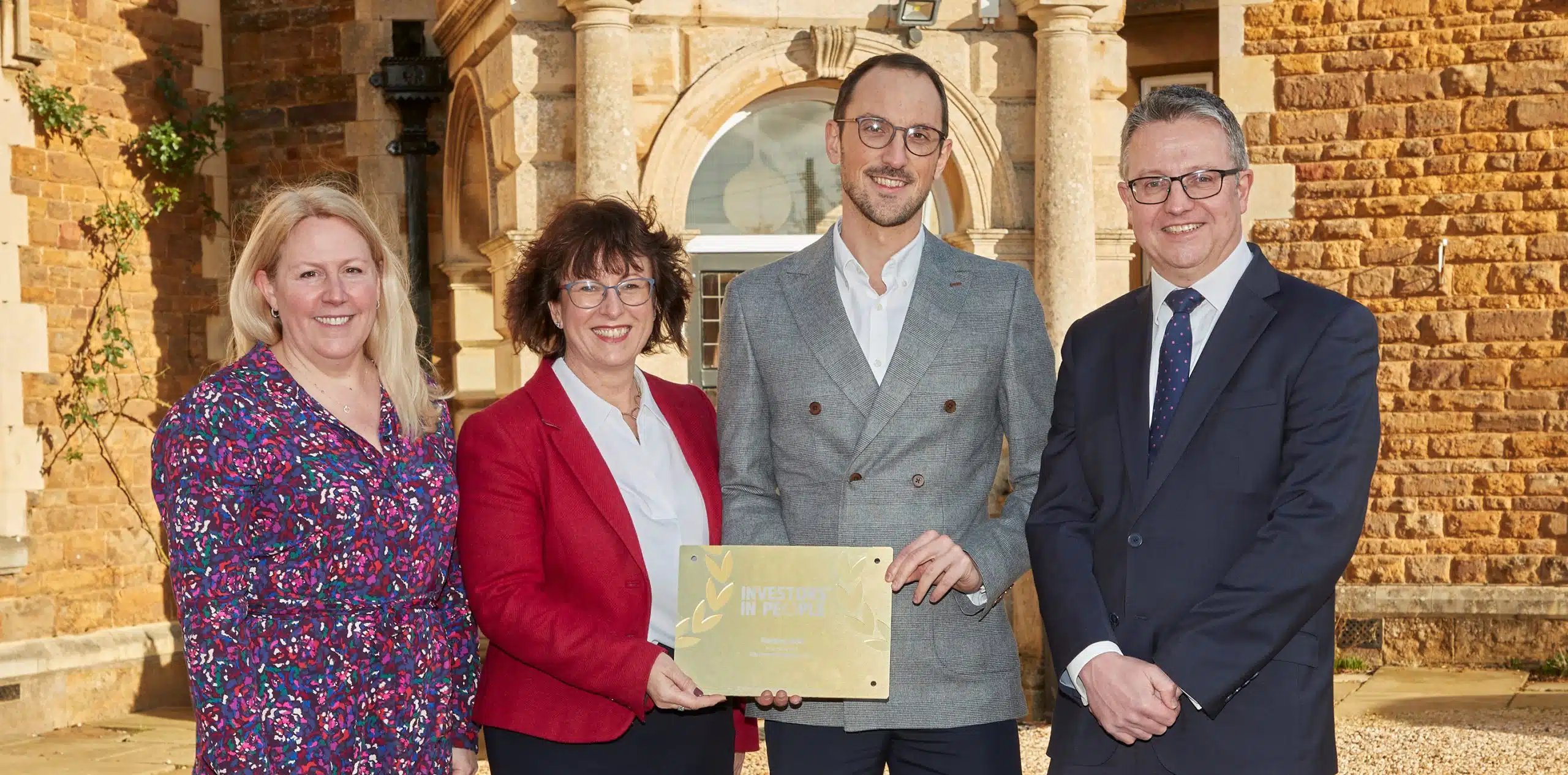 Photo of Gateley RJA getting Investors in People accreditation