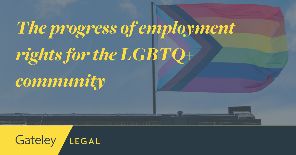 The progress of employment rights for the LGBTQ+ community - Gateley
