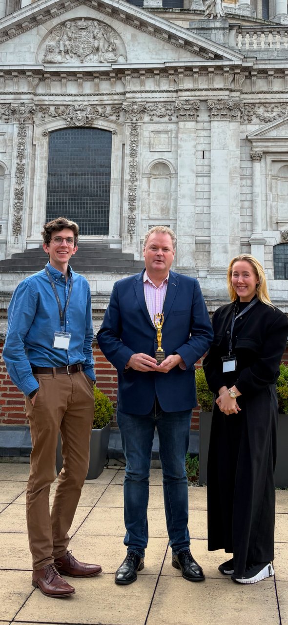 Photo of James Baird, Edmund Locock and Maddi Williams