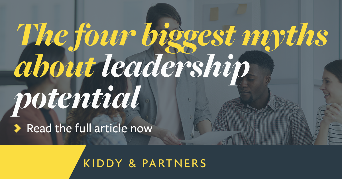 The four biggest myths about leadership potential - Gateley