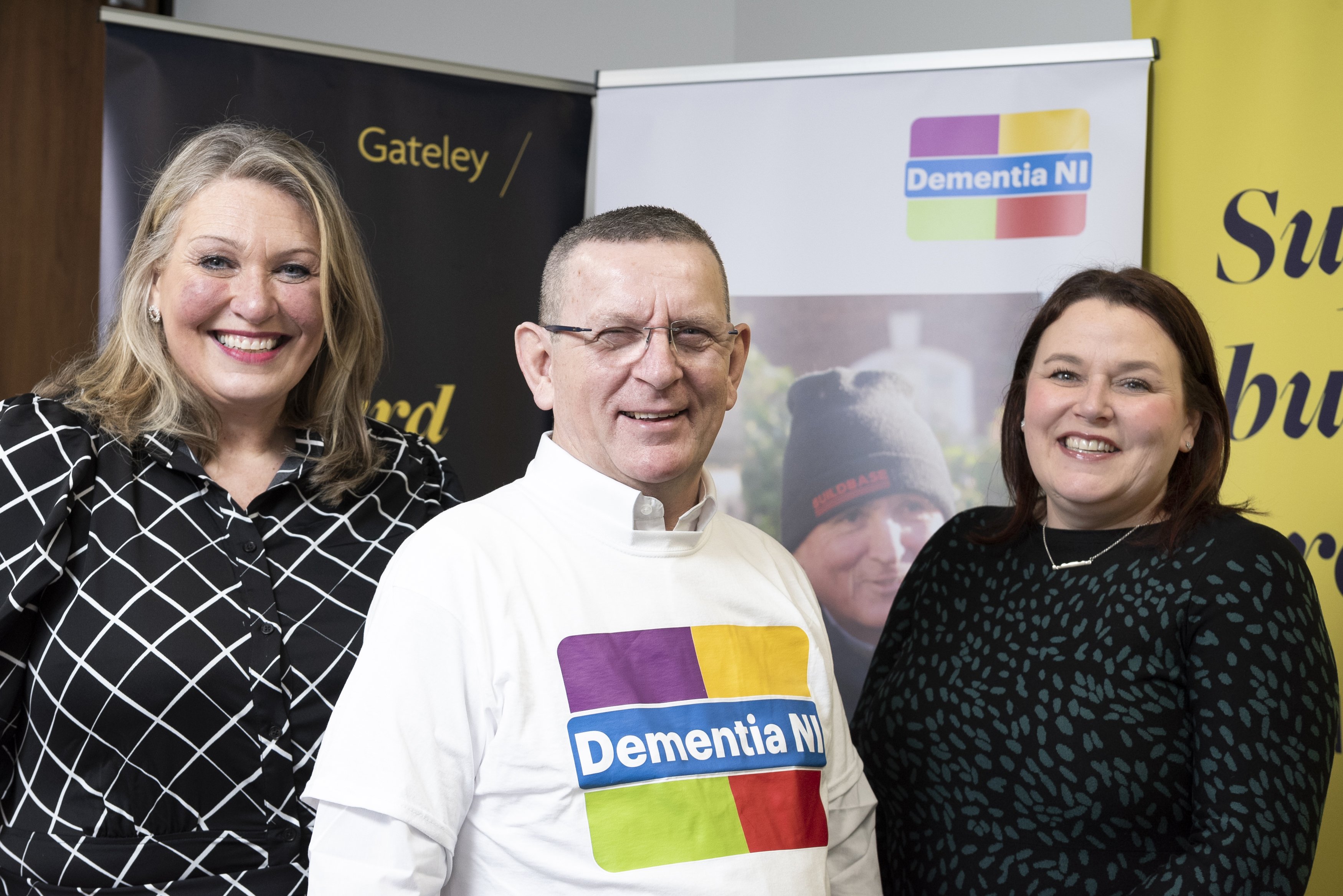 Photo of Gateley and Dementia NI team members