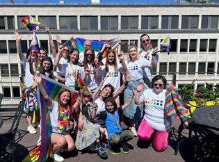 Photo of Gateley at Birmingham Pride