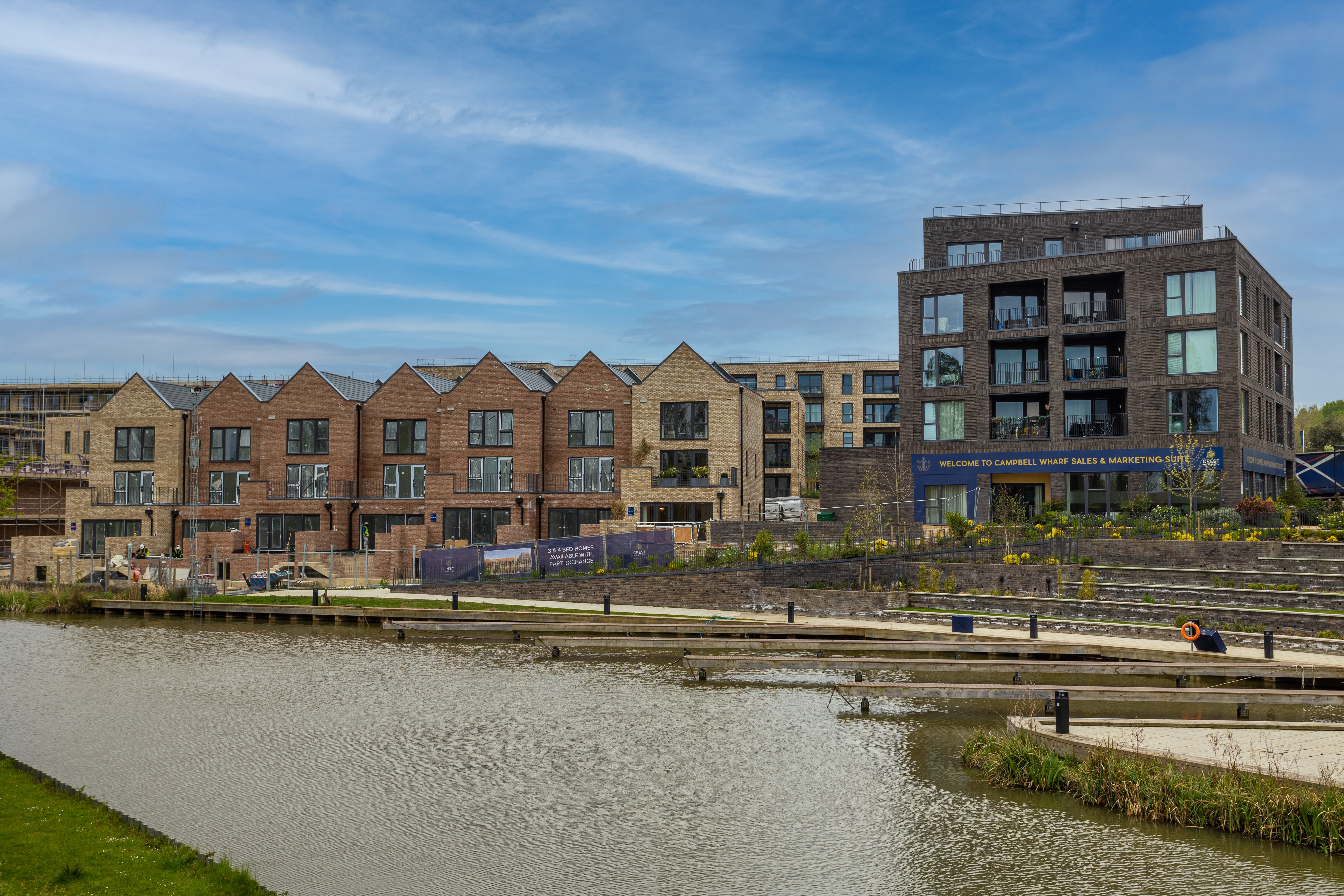 Photo of Campbell Wharf, Milton Keynes project
