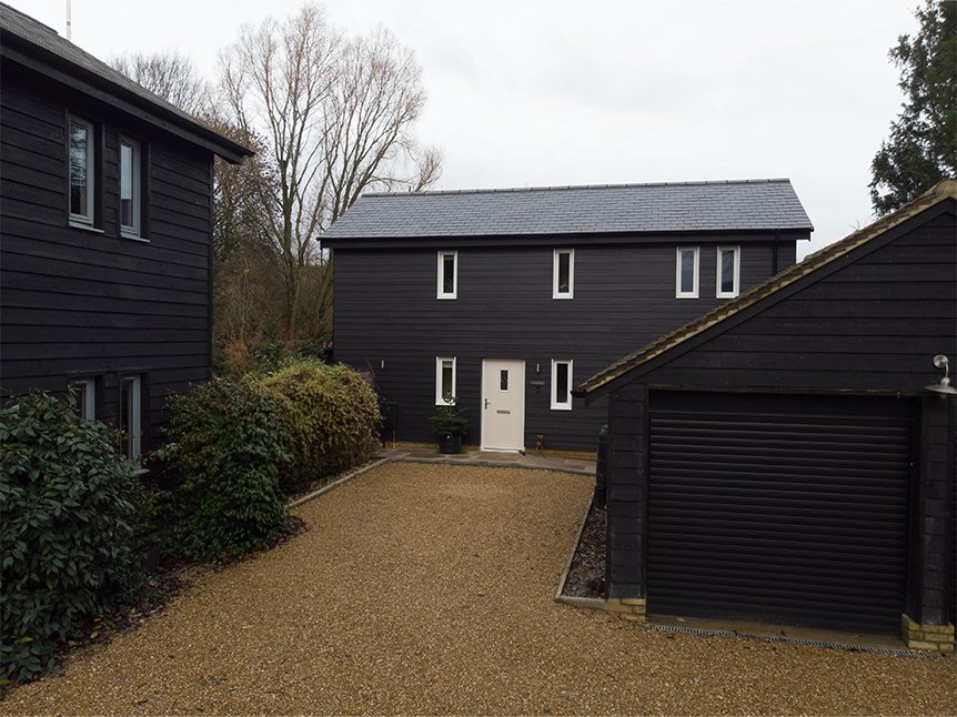 Residential property after rebuild project