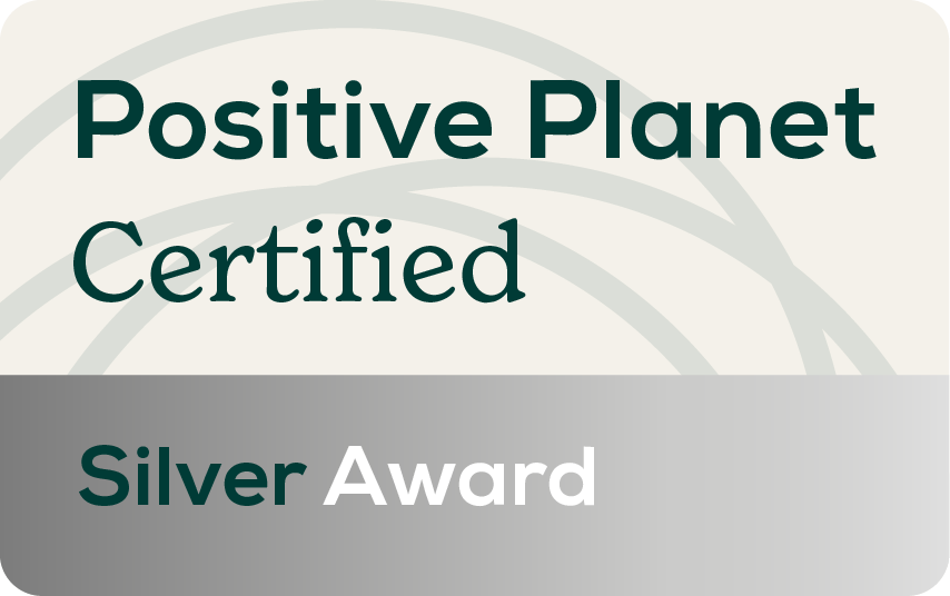 Positive Planet Silver Award logo