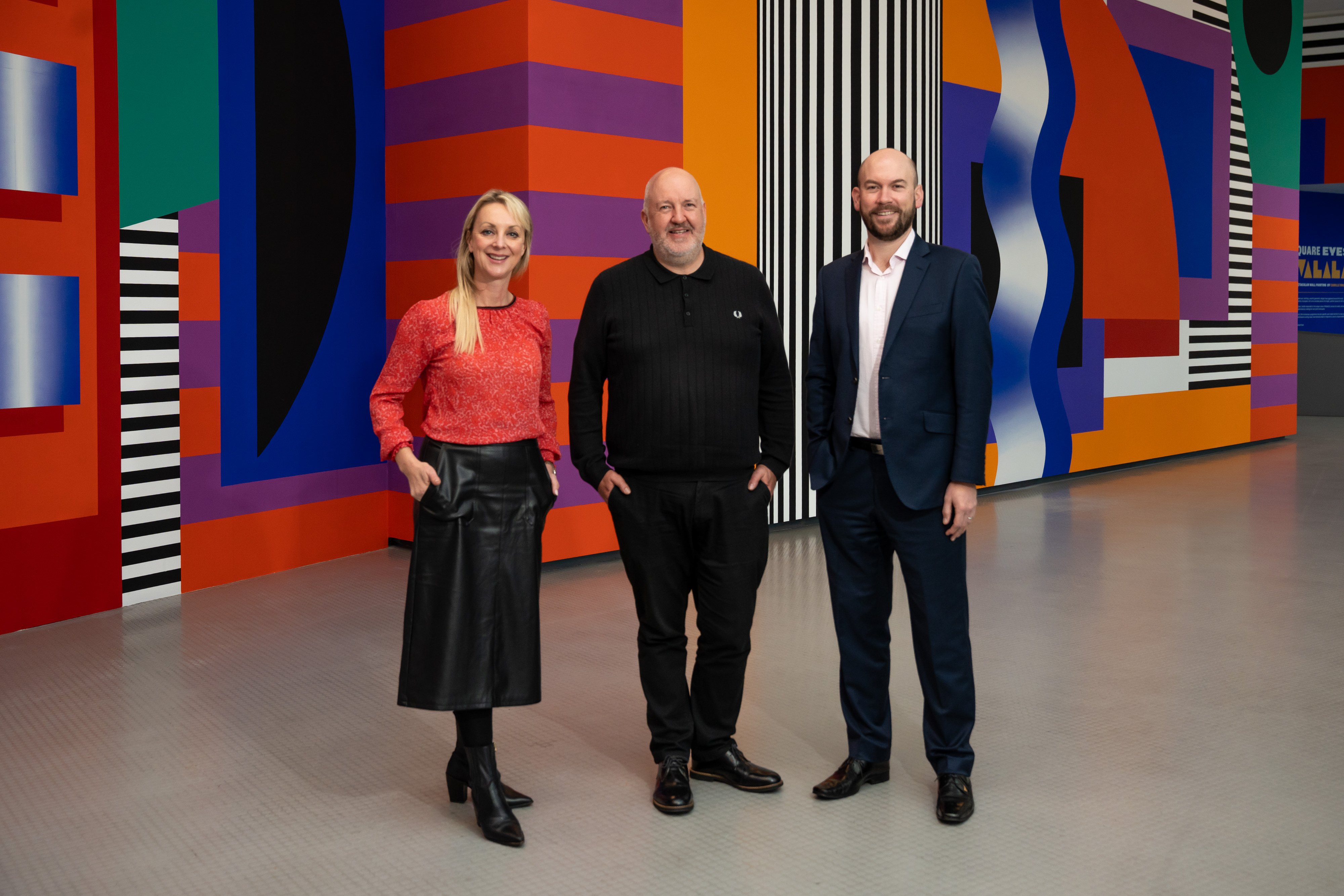 Photo of Gateley partners with Tony Smith, commercial director at Lowry